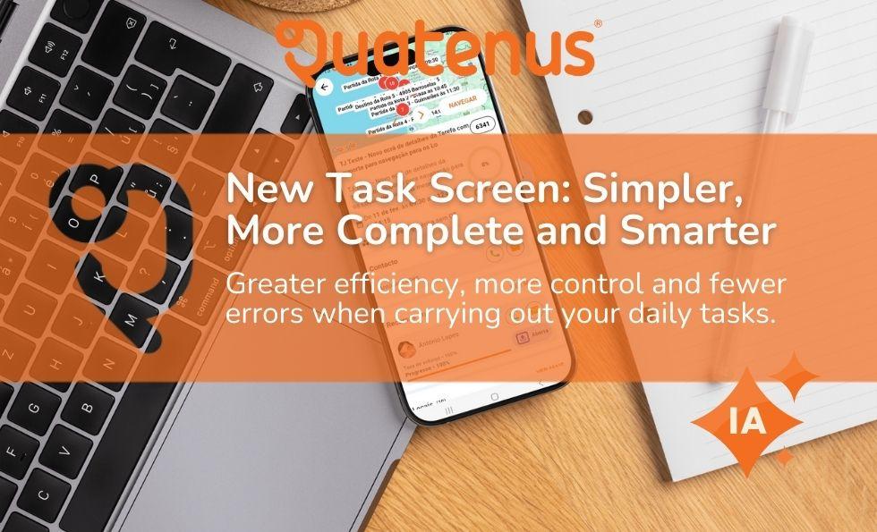 Quatenus MyTeam: New Smarter Task Screen