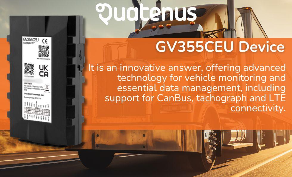 Fleet Management: How the GV355CEU Reduces Costs and Increases Security