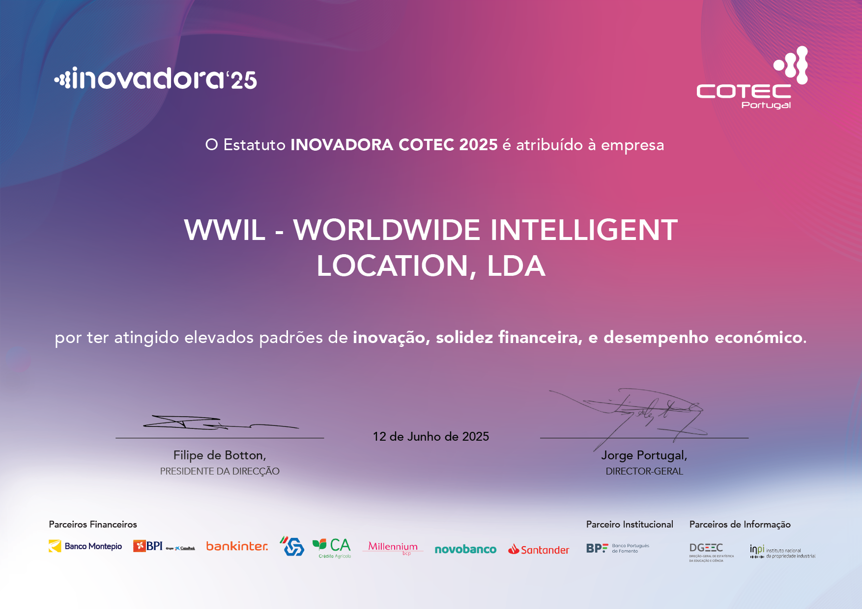 Innovative Cotec 2025