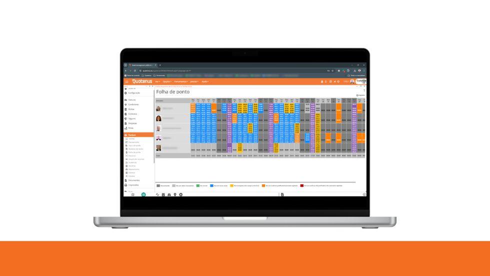 Software de Gestão de Equipas -Folha de Ponto